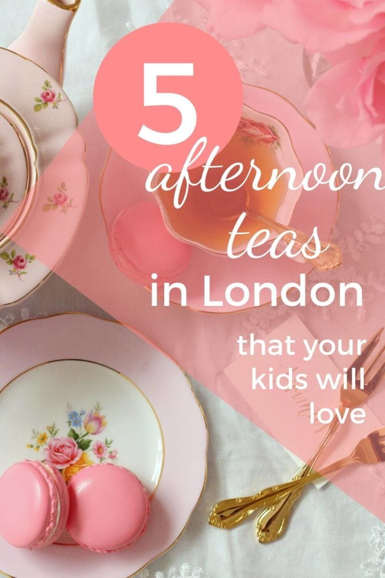 Five of the Best Places for a Family to Have Afternoon Tea in London Sax Family Travels