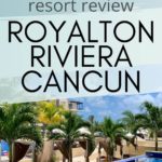View from suite at Royalton Riviera Cancun