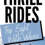 Pinterest Pin for Disneyworld's Top Eight Thrill Rides With Videos