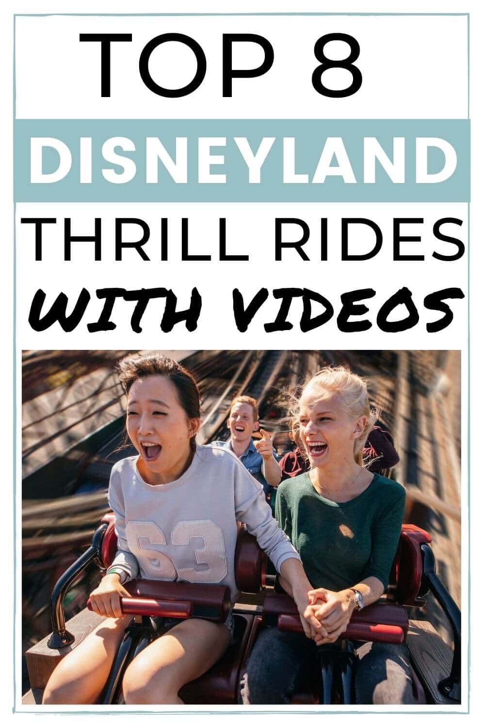 Pin for Top 8 Disneyland Thrill Rides