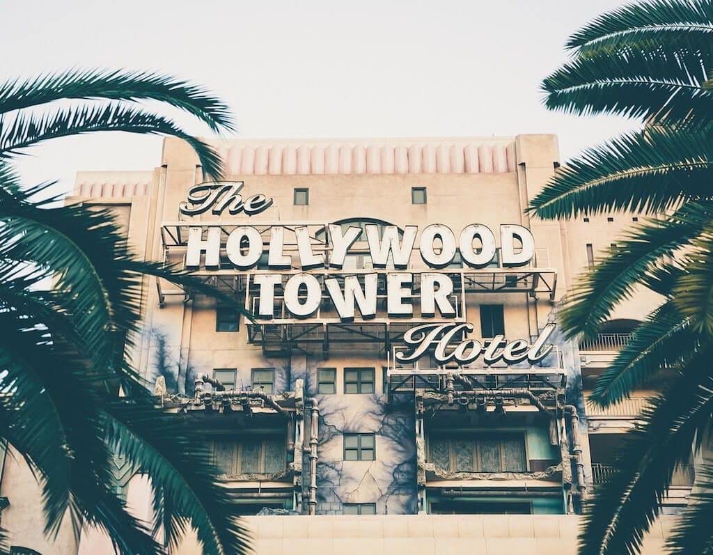 One of Disneyworld's most iconic thrill rides, The Tower Of Terror

