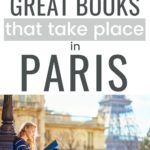 woman reading in Paris