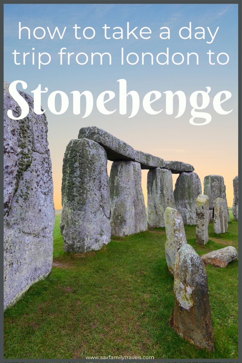 day trip to stonehenge from london