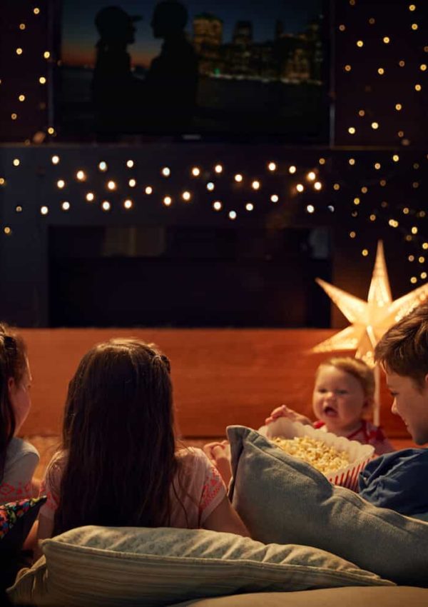 Travel-Inspired Family Movie Night With Little Kids