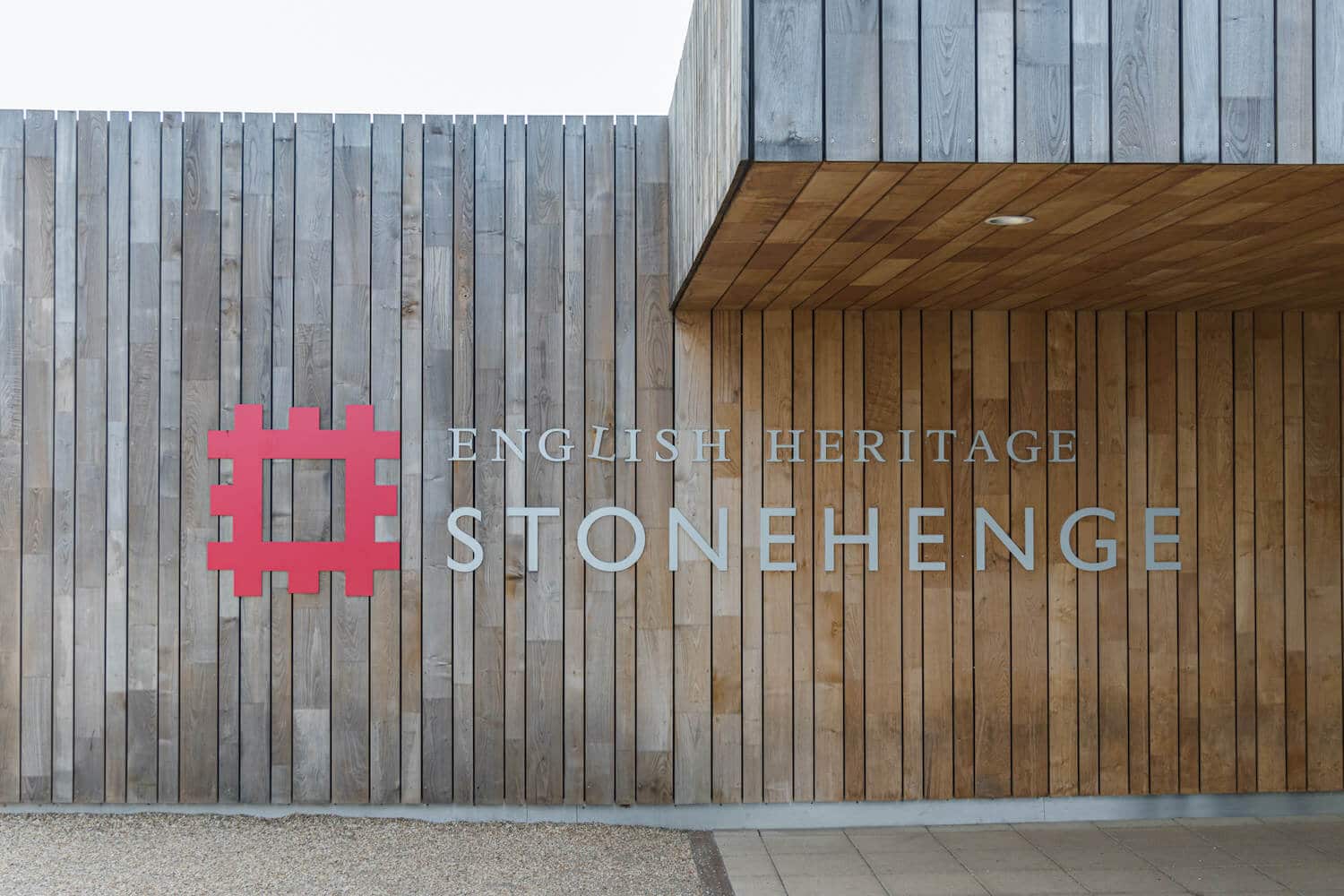 Visitors centre at Stonehenge in England.